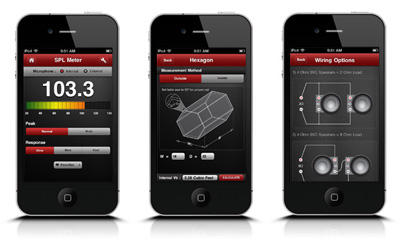 iPhone Application for Rockford fosgate